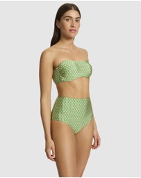 JETS - Mattala Geo High Waist Bikini Bottom