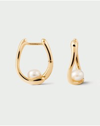 PDPAOLA - Pearl Aura Hoops