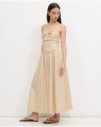 Calli - Hailey Twist Midi Dress