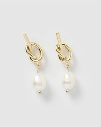 Izoa - Tie The Knot Earrings