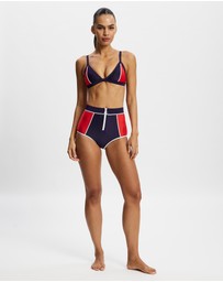 Duskii - High Waist Zip Bottoms