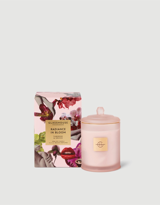 Glasshouse Fragrances - Radiance In Bloom 380g Soy Candle