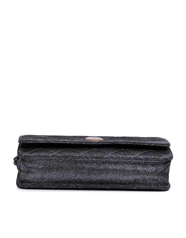Pre-Loved by Azura Reborn - Pre-Loved chanel Quilted Flap Clutch with Chain Accent Evening Bag