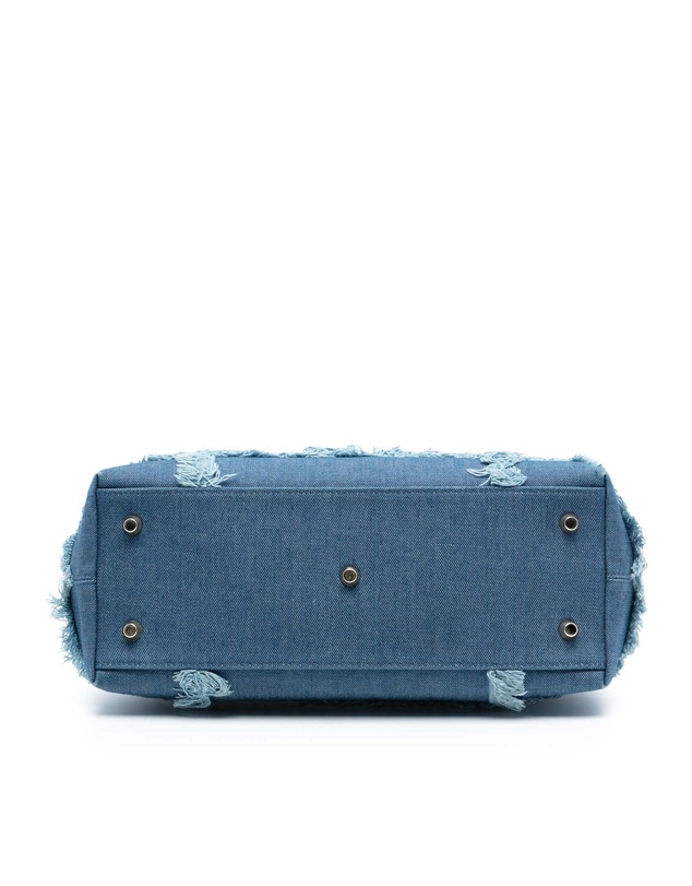 Pre-Loved by Azura Reborn - Pre-Loved Denim Patch D Light Satchel