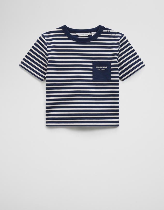 Country Road - Organically Grown Cotton Pocket T-shirt
