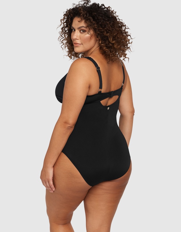 Artesands - Natare Black Chlorine Resistant Delacroix One Piece