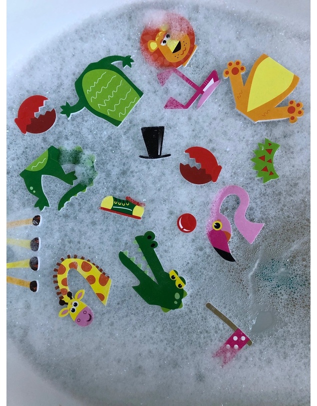 Bright Child - Amazing Animals Bath Stickers
