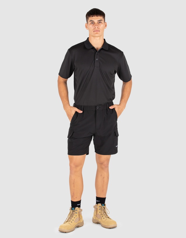 UNIT Workwear - UNIT Flexlite Mens Lightweight Cargo Shorts