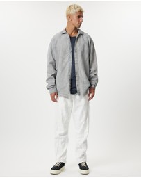 Surrounded By Ghosts - The Vanadium Linen Canvas Drawstring Pants