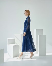 Mossée - Amelia Vintage Lace Midi Dress