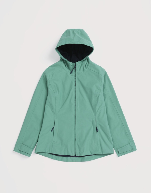 Seasalt - Seasalt Cornwall Green Waterway Waterproof Jacket