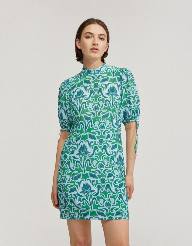 Oxford - Rhapsody Printed Mini Dress