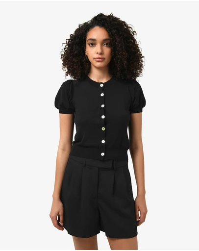 Forcast - Cindy Puff Sleeve Cardigan