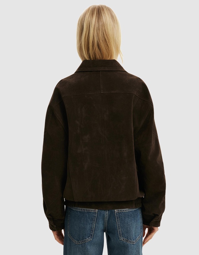 Cotton On - Cove Faux Suede Biker Jacket