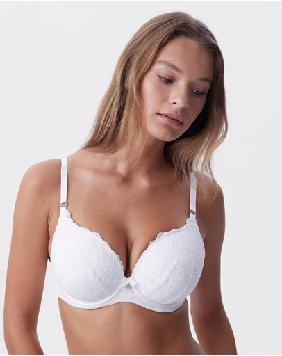 Bras N Things - Bethany Essentials Full Cup Bra - Ivory