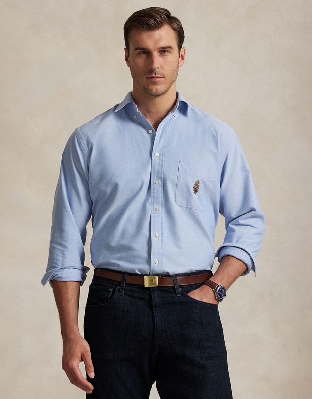 Polo Ralph Lauren - ICONIC EXCLUSIVE - Big & Tall - Polo Bear Oxford Shirt