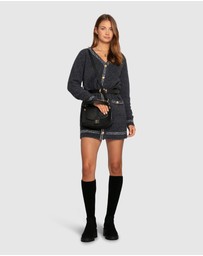 Belle & Bloom - Cute In This Mini Cardigan Dress