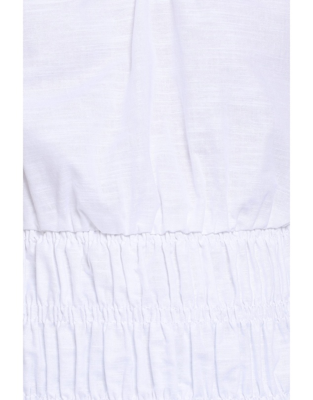 Petal & Pup - Lucilla Shirred Waist Top - White