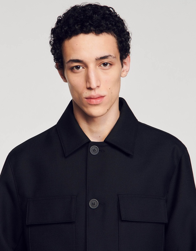 Sandro - Overshirt Woven Jacket