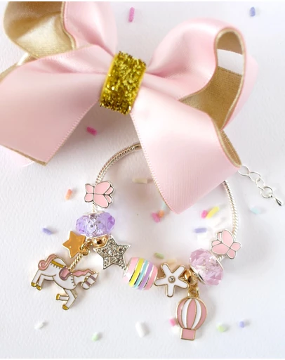 Lauren Hinkley - Unicorn Carousel Bracelet Boxed