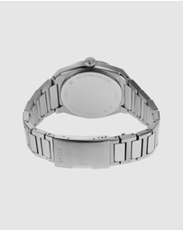 Fossil - Everett Silver-Tone Analogue Watch FS5822