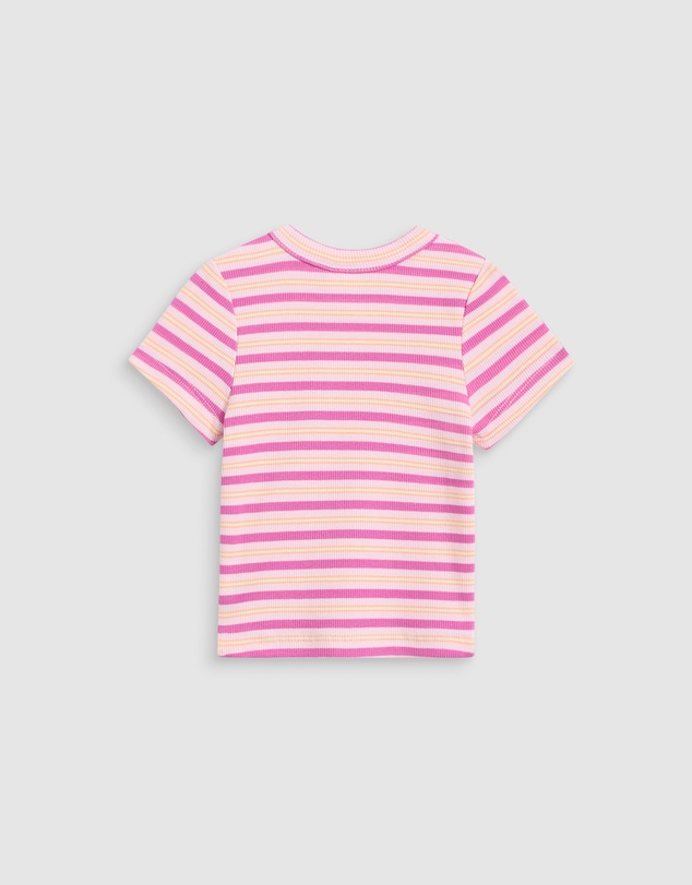 Seed Heritage - Stripe Logo Rib Tee