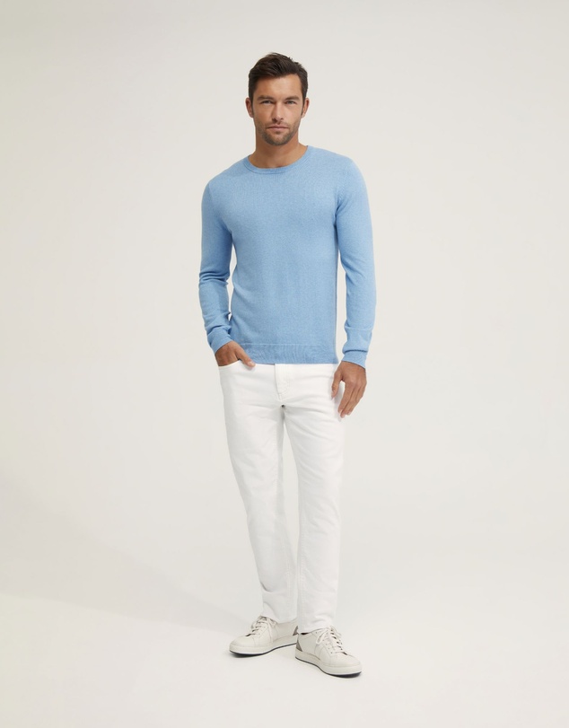 Oxford - Basic Crew Neck Cashmere Blend Top