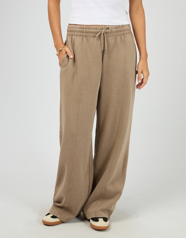 All About Eve - Aae Vintage Wide Leg Trackpant Stone