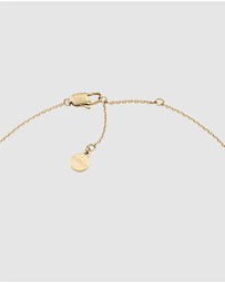 Furla - Furla 1927 Colour Edition Gold-Tone Black Enamel Necklace