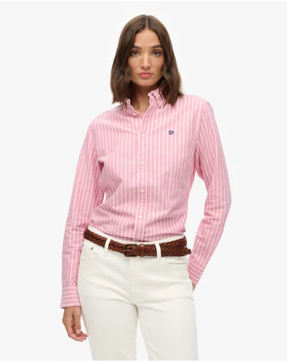 Superdry - Slim Oxford Long Sleeve Shirt
