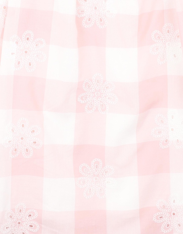 Bebe by Minihaha - Lara Cutwork Check Dress - Kids
