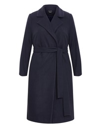 City Chic - Riley Row Belted Coat