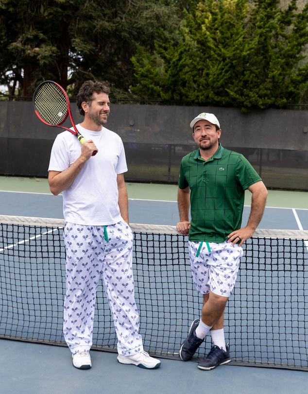 Sant And Abel - Men's Tennis Navy PJ Pants