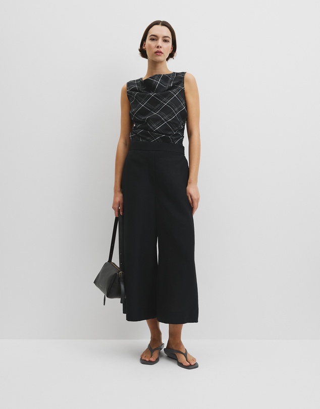 Country Road - Organically Grown Linen Wide-leg Pant