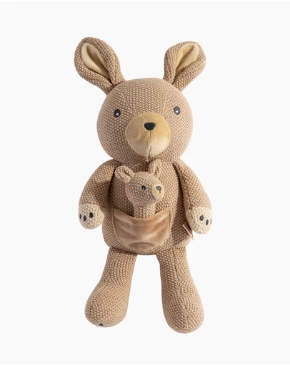 Living Textiles - Knitted Toy - Kylie the Kangaroo