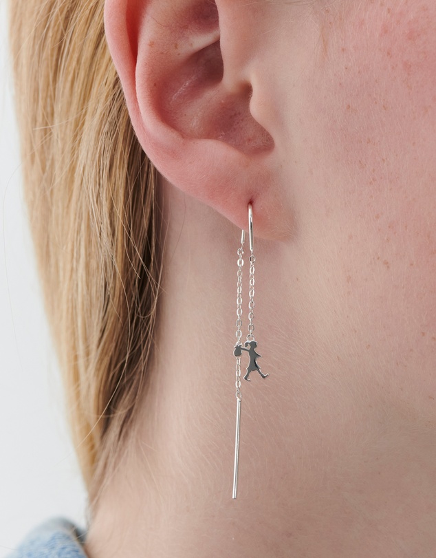 Karen Walker - Runaway Girl Thread Earrings