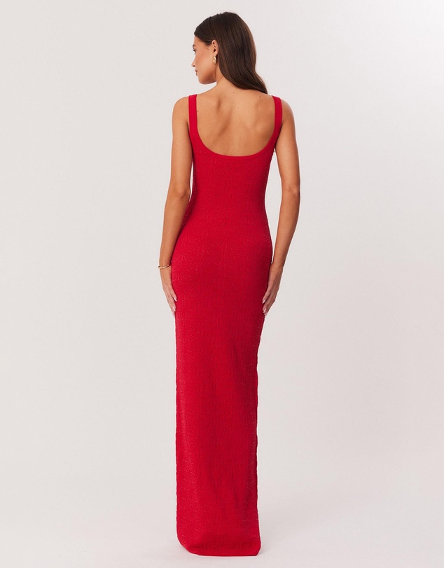 SNDYS - Josefina Jacquard Knit Maxi Dress