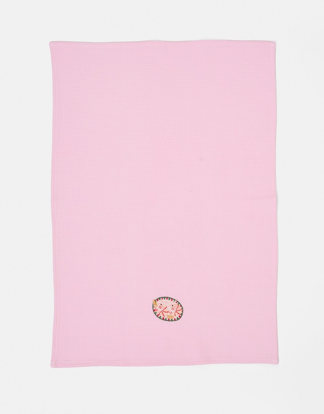 Linen House - Embroidered Tea Towel