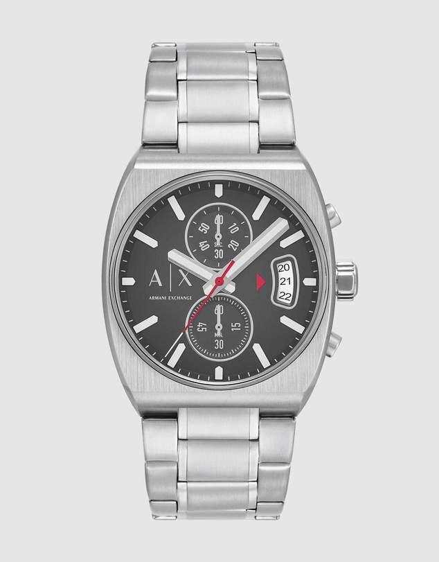Armani Exchange - Silver Tone Chronograph Watch