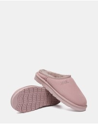 EVERAU - Australian Shepherd Ugg Nano Classic Slipper Cow Suede Upper House Shoes