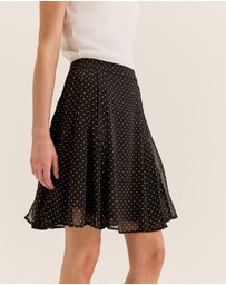 Review - Zoe Spot Mini Skirt