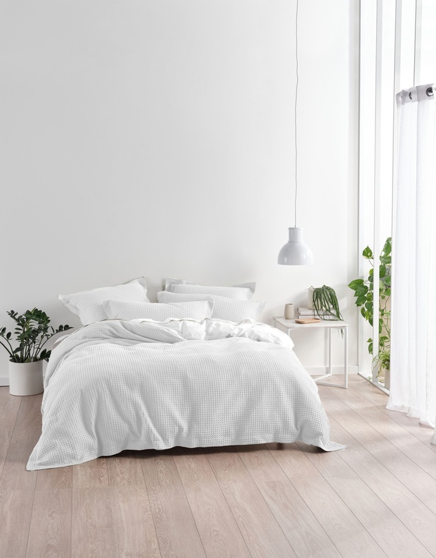 Linen House - Deluxe Waffle Quilt Cover Set