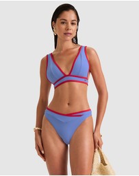 TALA - Contrast Plunge Bikini Top