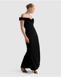 Forever New - Connie Off Shoulder Ruffle Maxi Dress