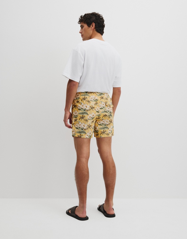 Country Road - Tropical Print Swim Short