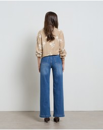 DRICOPER DENIM - Sherry Long Wide Straight Leg Jeans