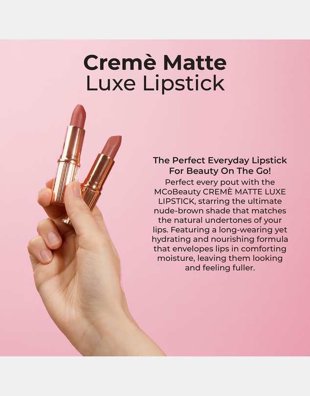 MCoBeauty - Creme Matte Luxe Lipstick - Cheeky Chat