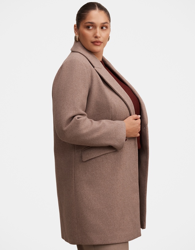 Forever New Curve - Brianna Curve Coatigan