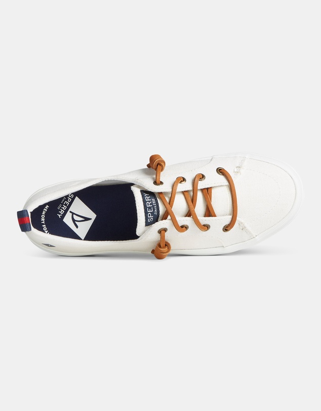Sperry - Crest Vibe Platform Canvas White- Women's