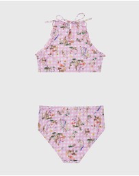 Aqua Blu Kids - Robin Halter Neck Bikini Set - Teens